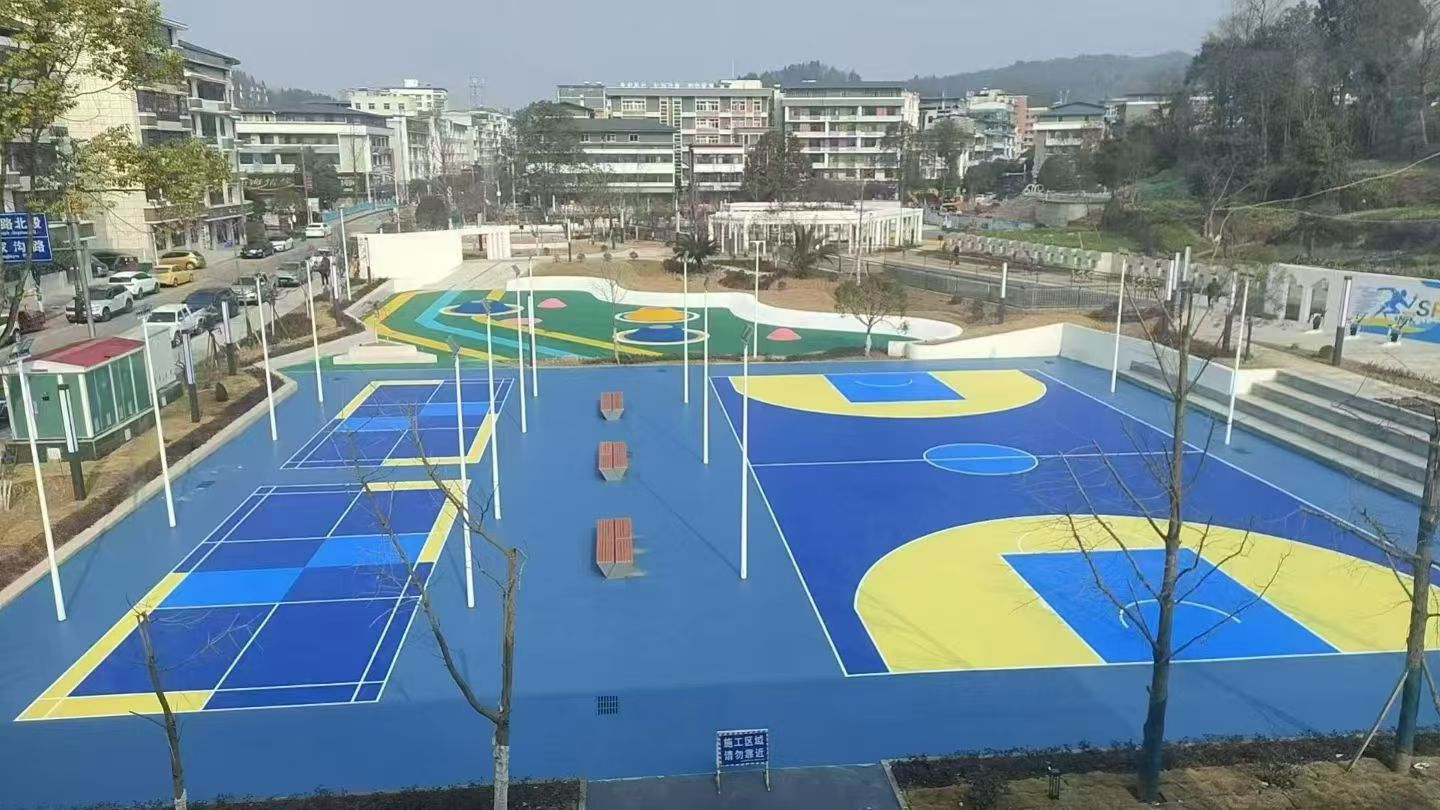 淮北市epdm颗粒学校运动操场 - 方案